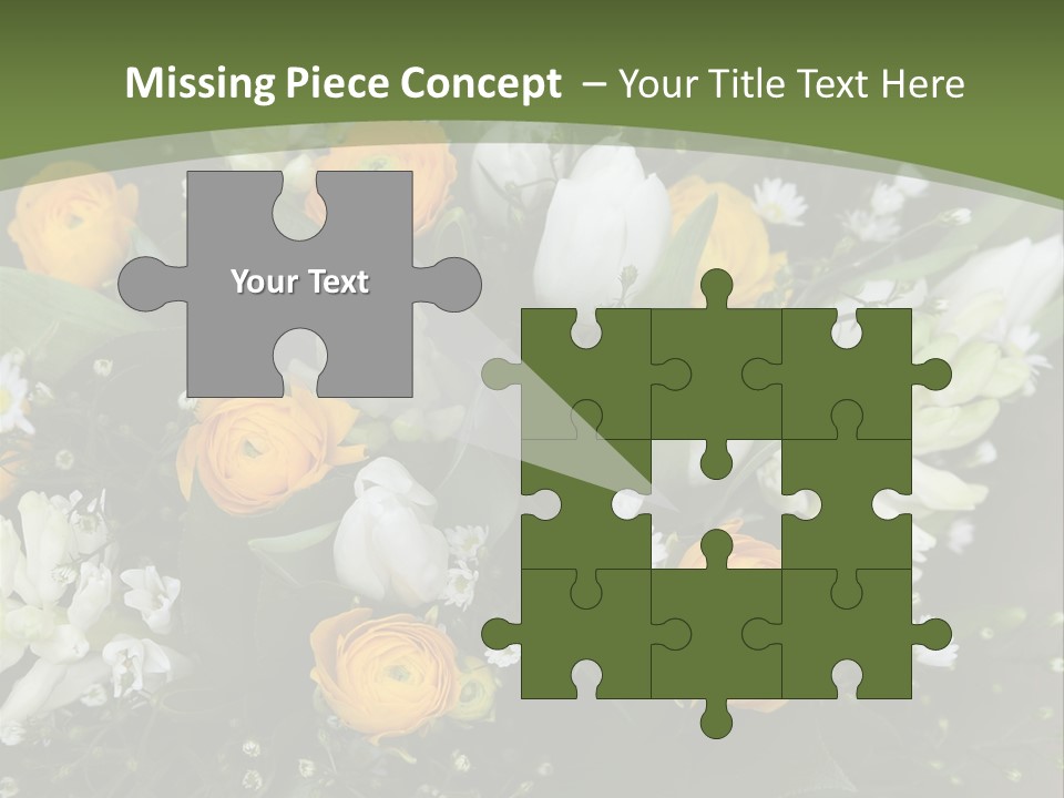 Garden Cart Jonquil PowerPoint Template