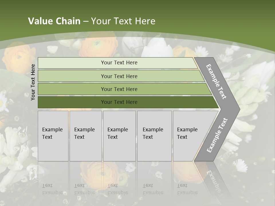 Garden Cart Jonquil PowerPoint Template