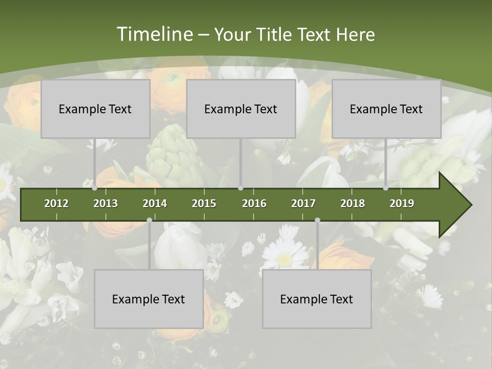 Garden Cart Jonquil PowerPoint Template