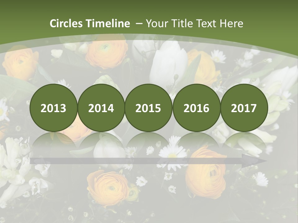 Garden Cart Jonquil PowerPoint Template