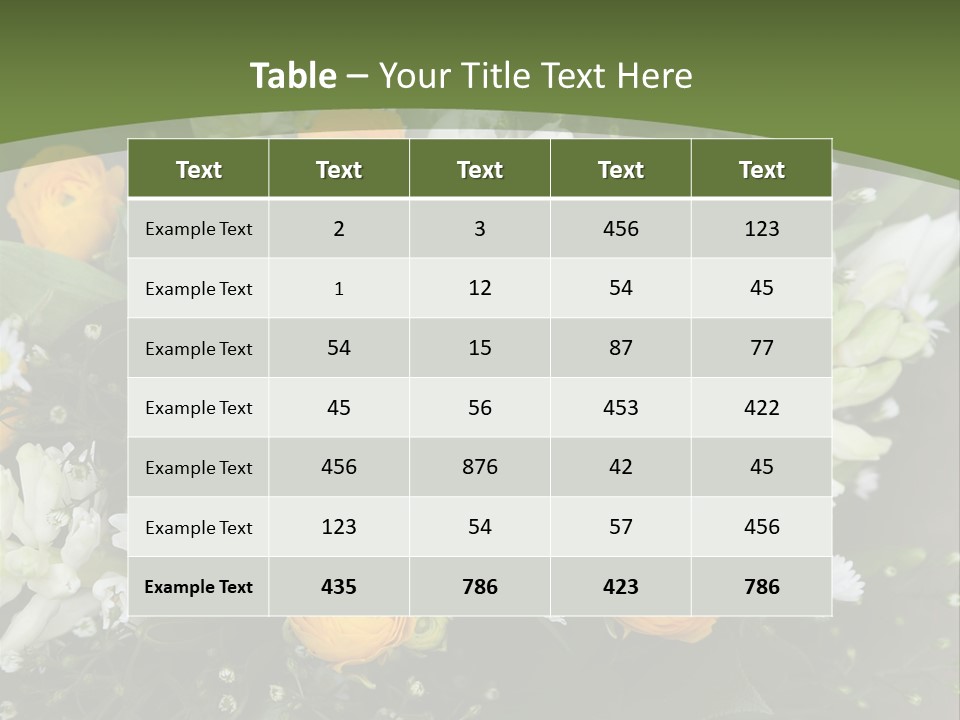 Garden Cart Jonquil PowerPoint Template