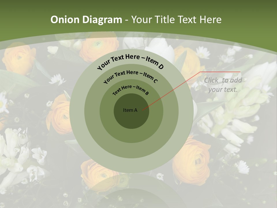 Garden Cart Jonquil PowerPoint Template