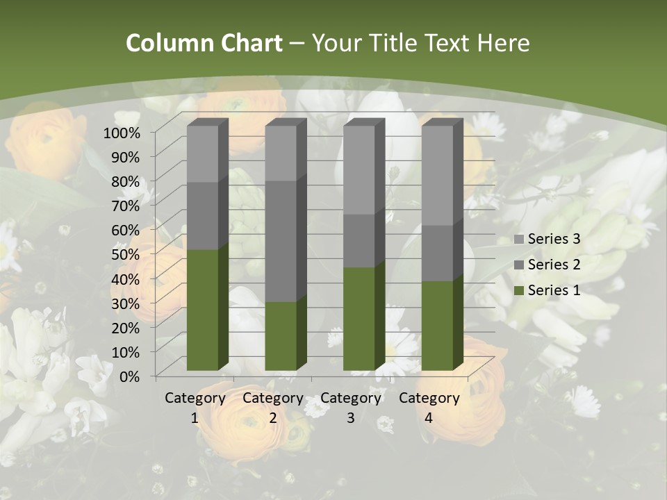 Garden Cart Jonquil PowerPoint Template