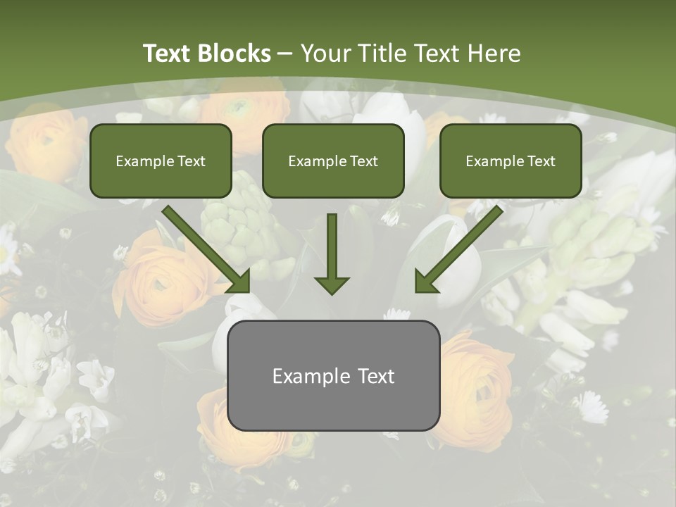 Garden Cart Jonquil PowerPoint Template