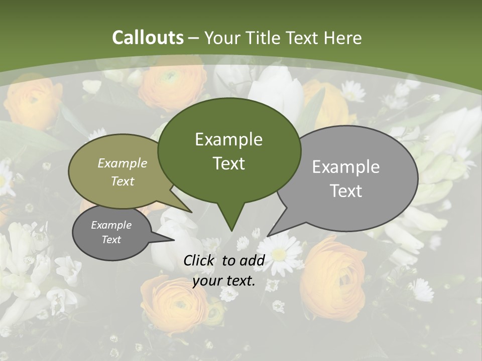 Garden Cart Jonquil PowerPoint Template