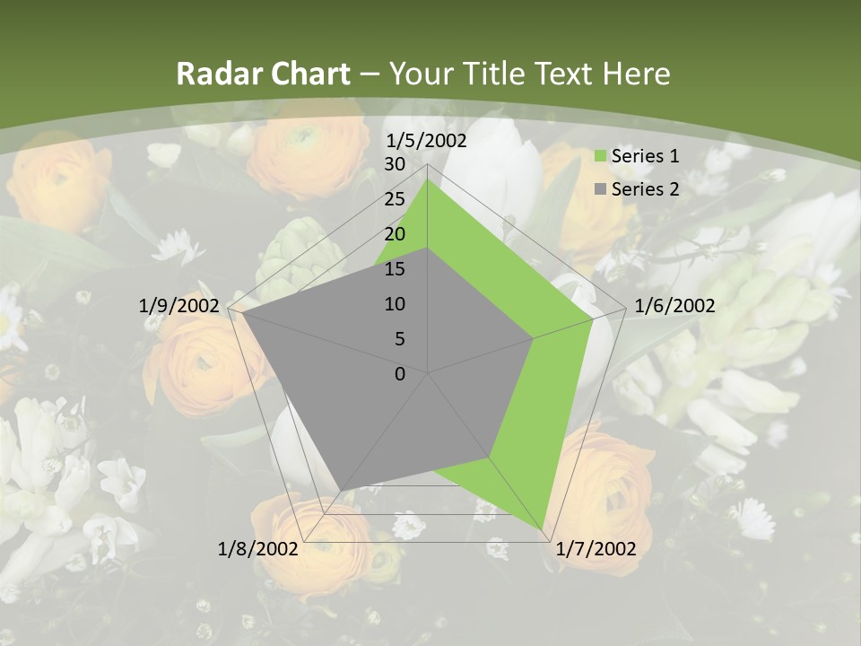 Garden Cart Jonquil PowerPoint Template
