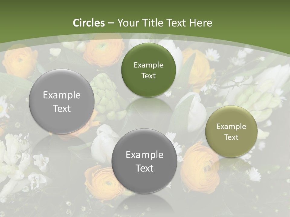 Garden Cart Jonquil PowerPoint Template