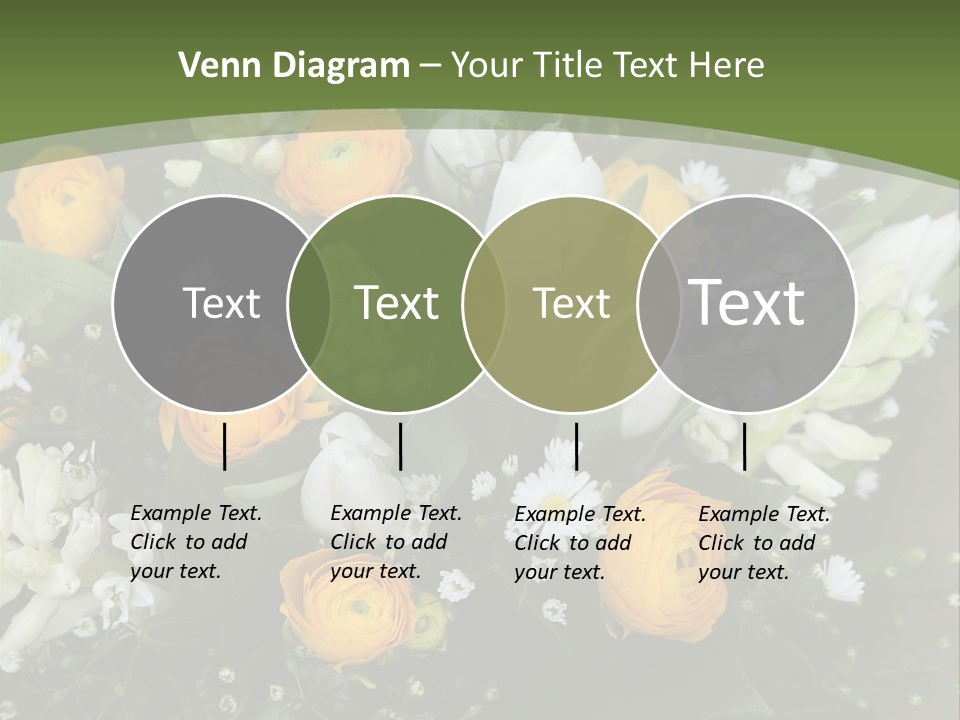 Garden Cart Jonquil PowerPoint Template