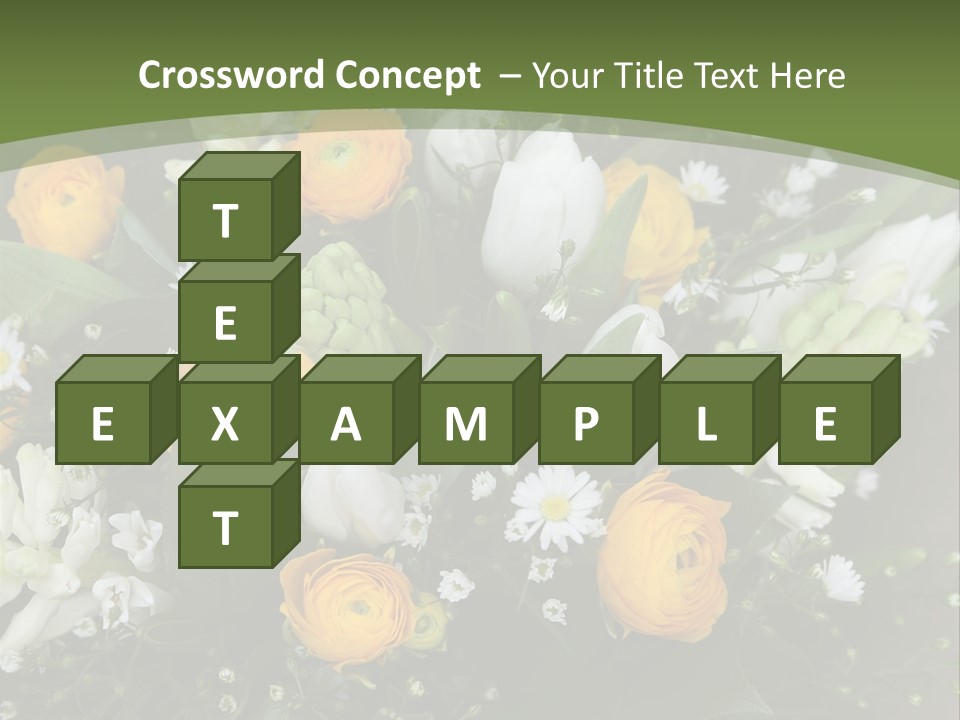 Garden Cart Jonquil PowerPoint Template