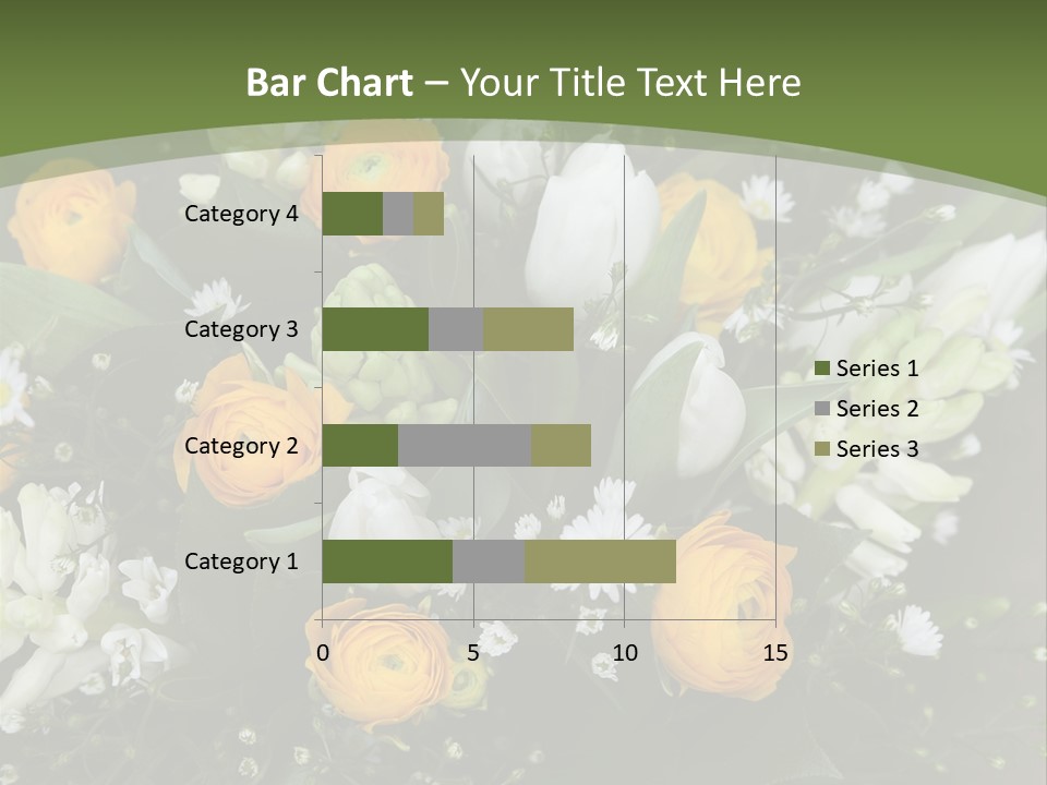 Garden Cart Jonquil PowerPoint Template