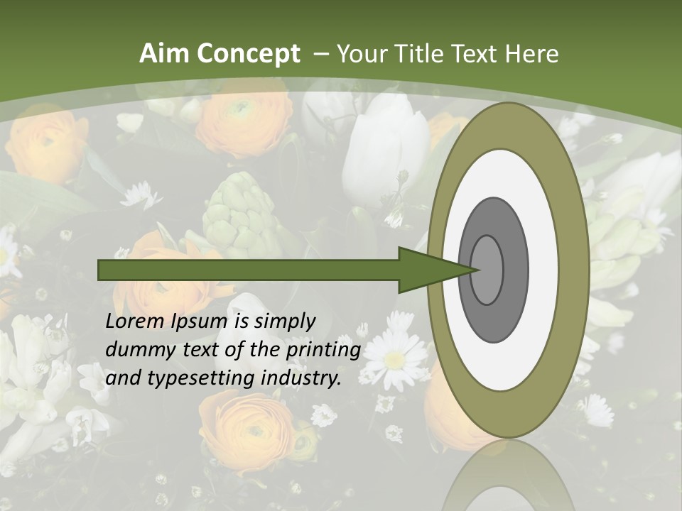 Garden Cart Jonquil PowerPoint Template