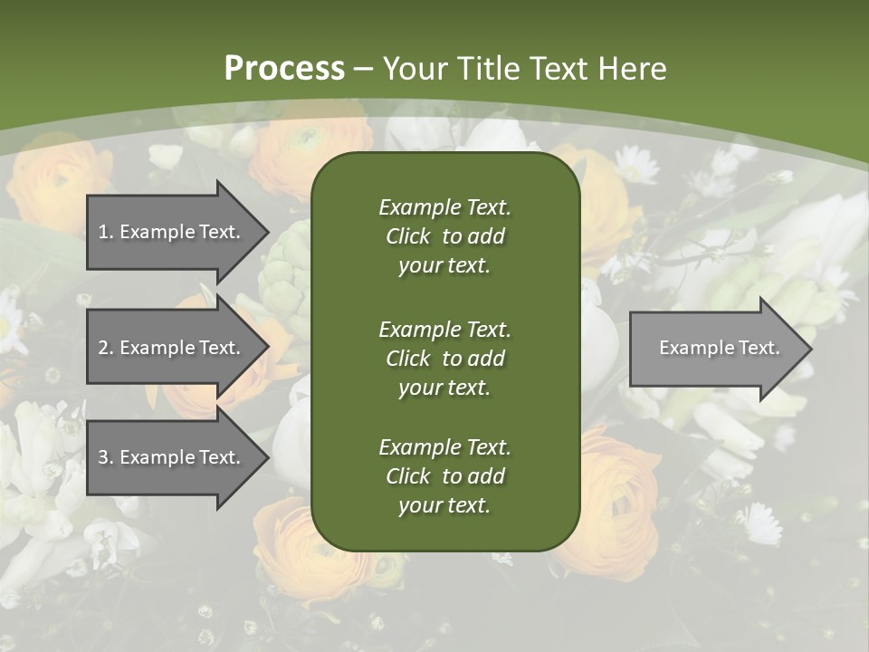 Garden Cart Jonquil PowerPoint Template