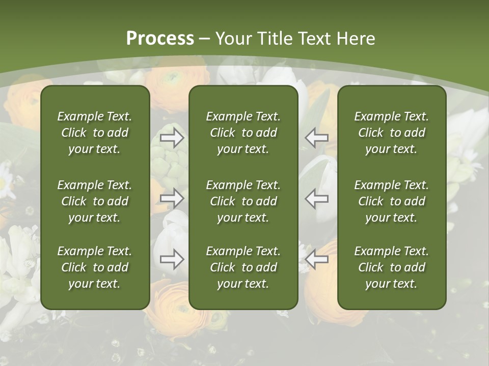 Garden Cart Jonquil PowerPoint Template