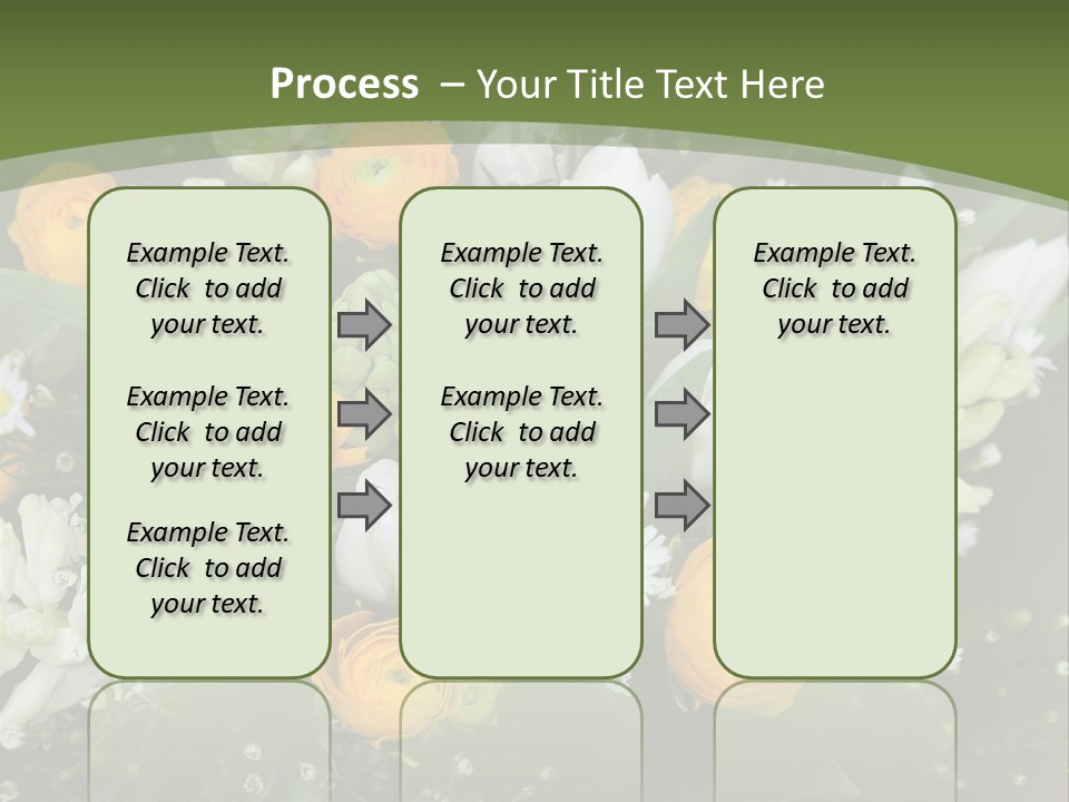 Garden Cart Jonquil PowerPoint Template