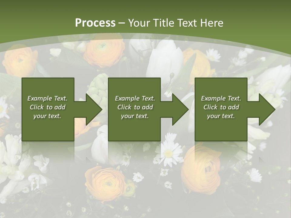 Garden Cart Jonquil PowerPoint Template