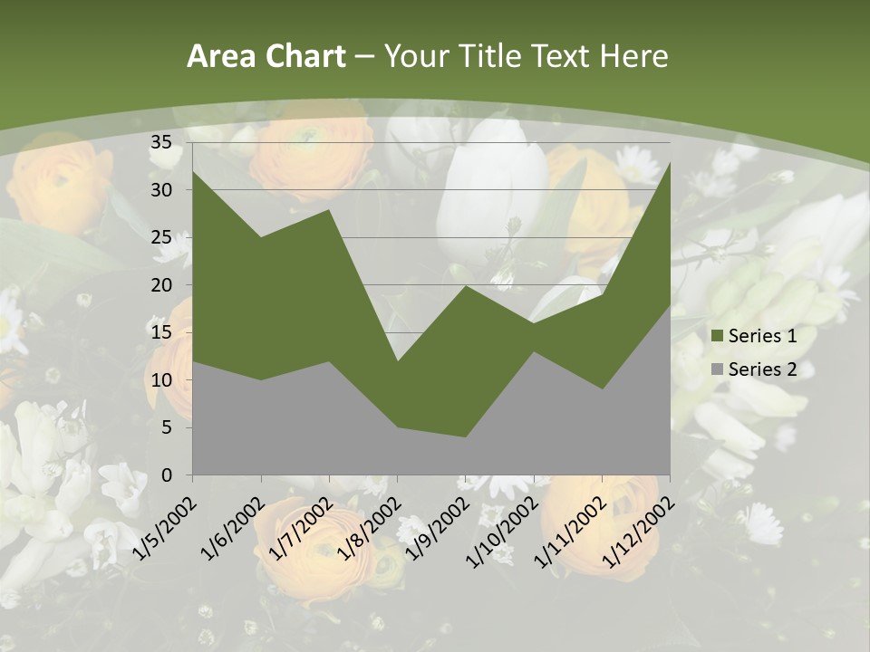 Garden Cart Jonquil PowerPoint Template