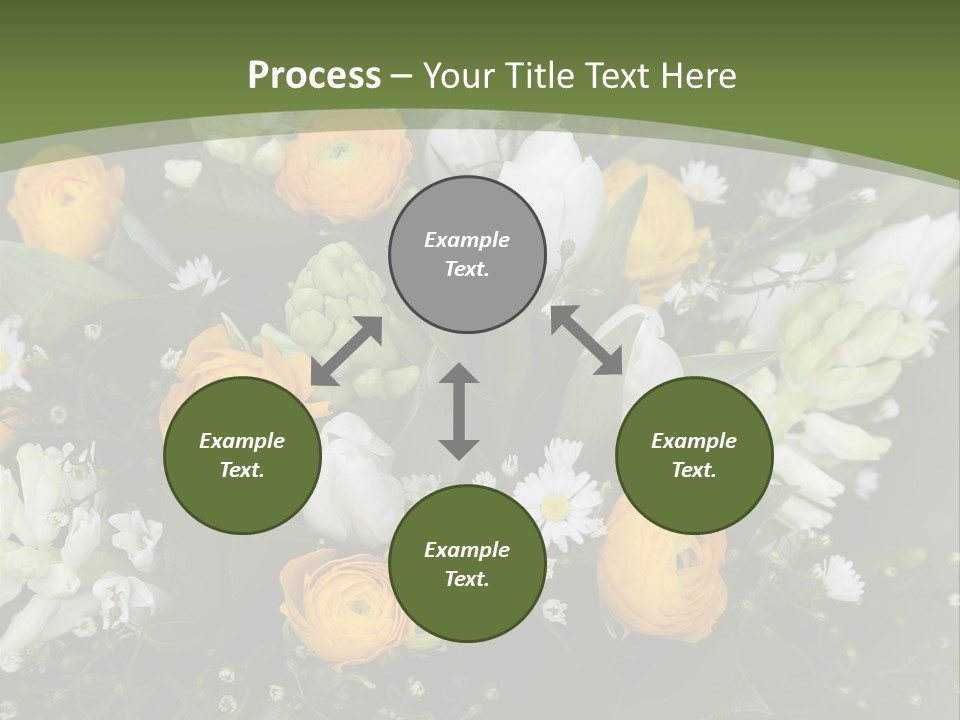 Garden Cart Jonquil PowerPoint Template