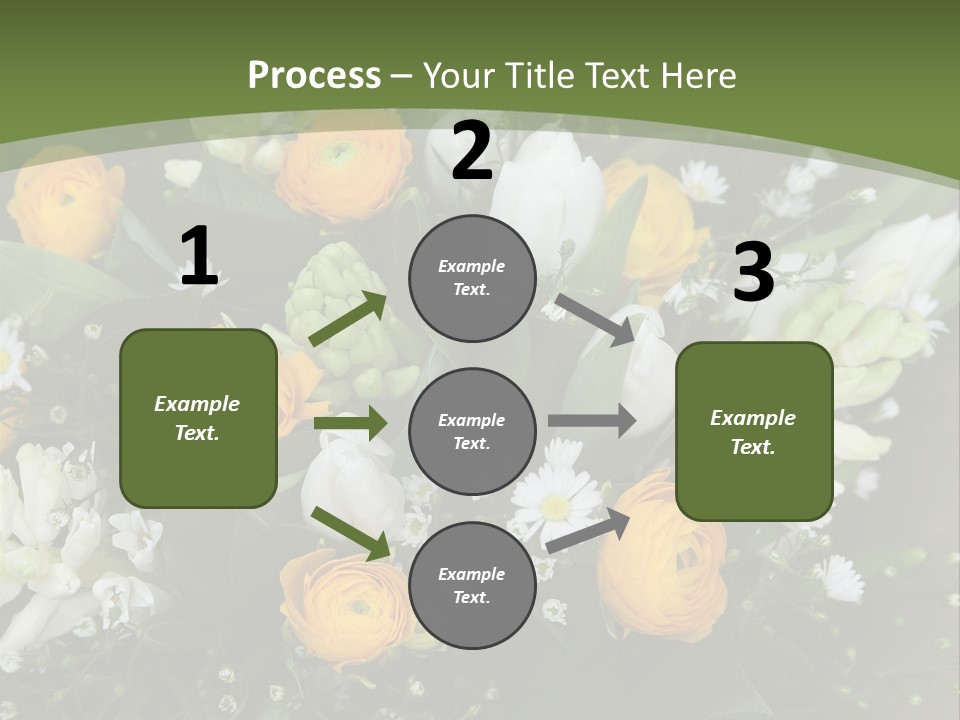 Garden Cart Jonquil PowerPoint Template