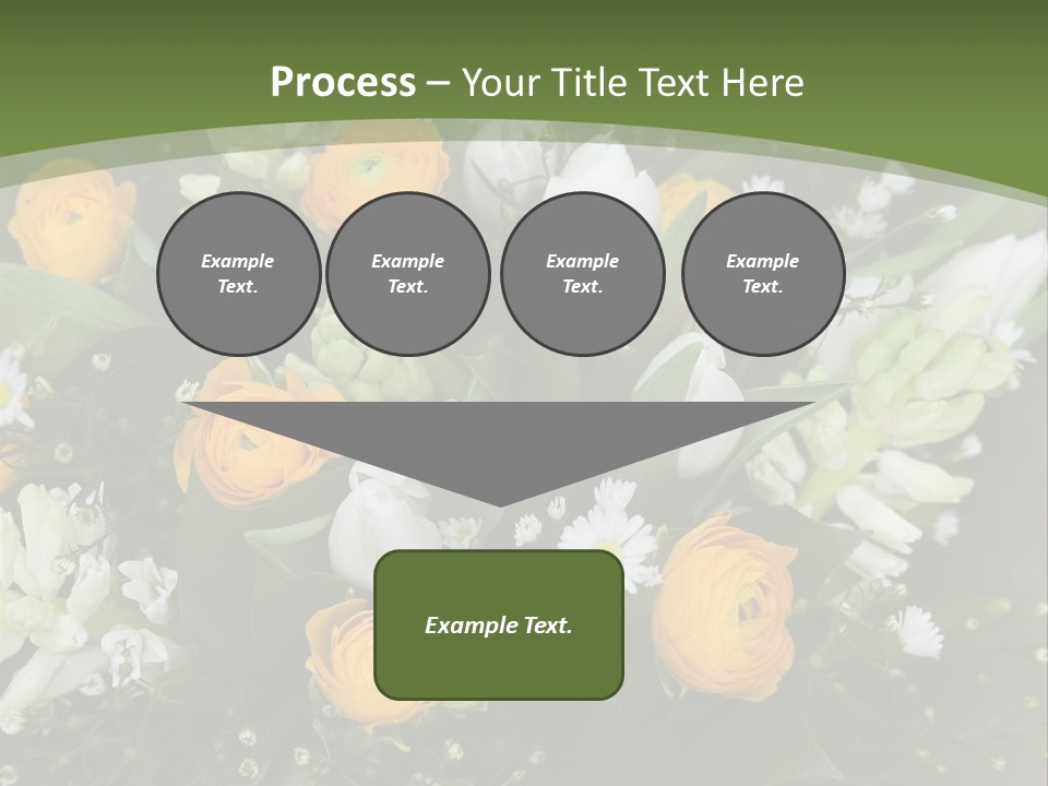 Garden Cart Jonquil PowerPoint Template