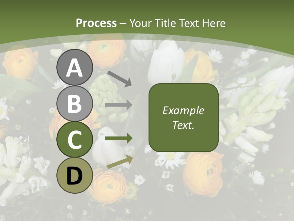 Garden Cart Jonquil PowerPoint Template