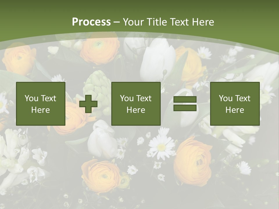 Garden Cart Jonquil PowerPoint Template