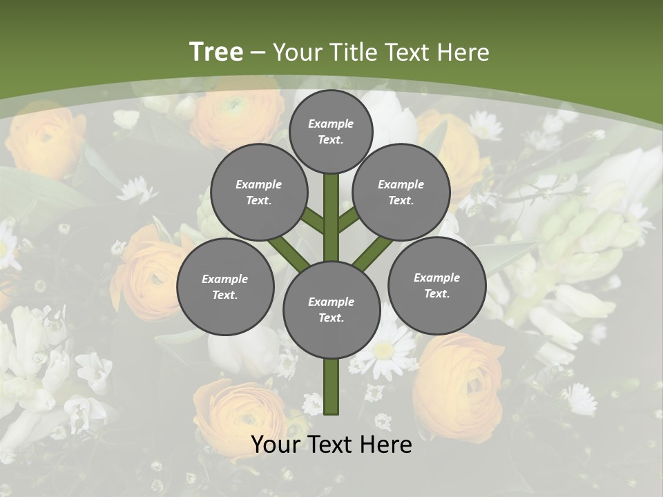 Garden Cart Jonquil PowerPoint Template