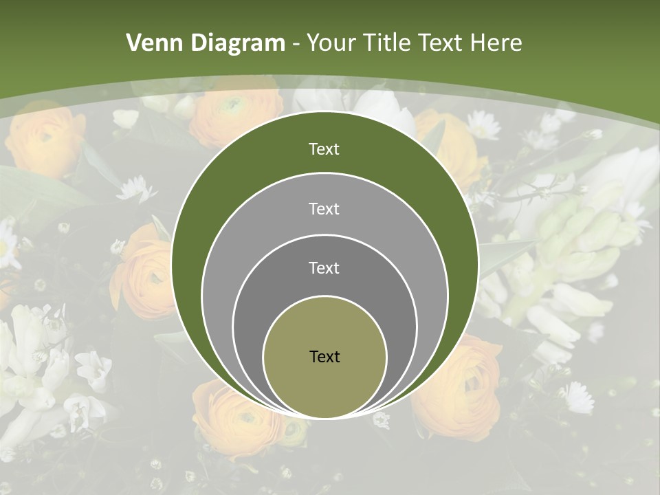 Garden Cart Jonquil PowerPoint Template