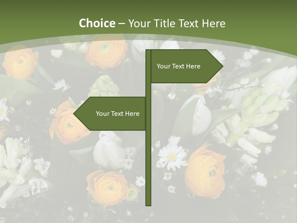 Garden Cart Jonquil PowerPoint Template