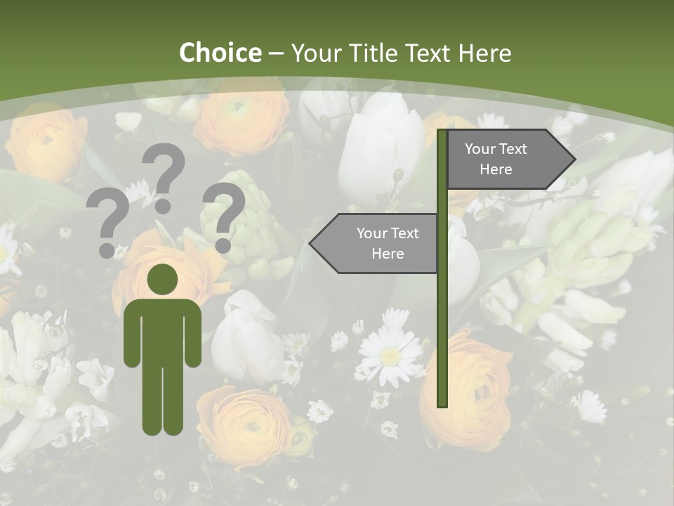 Garden Cart Jonquil PowerPoint Template