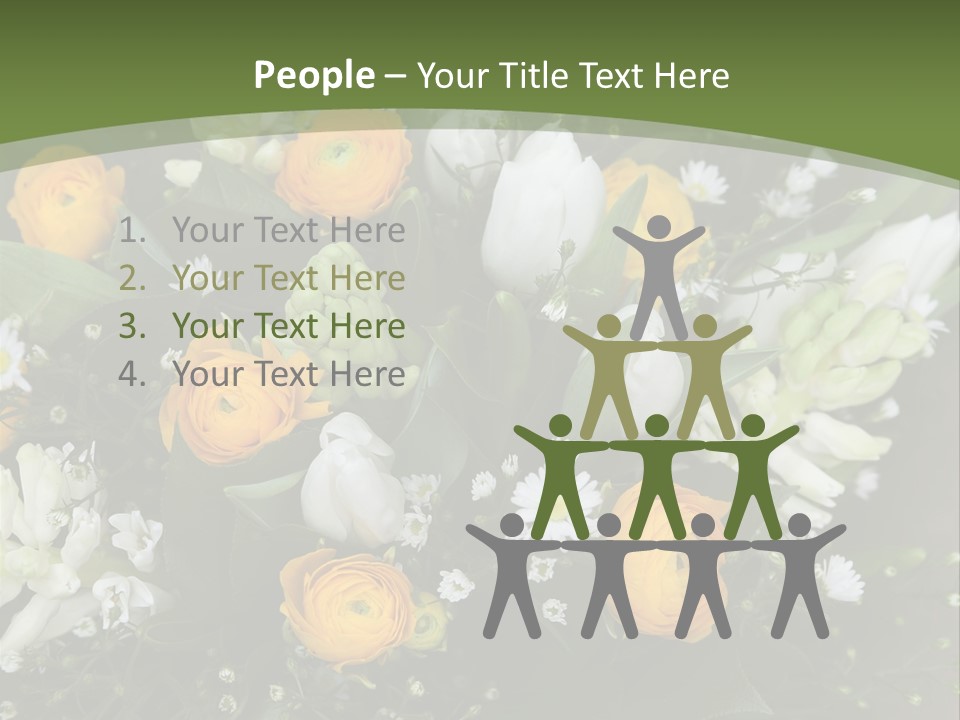 Garden Cart Jonquil PowerPoint Template