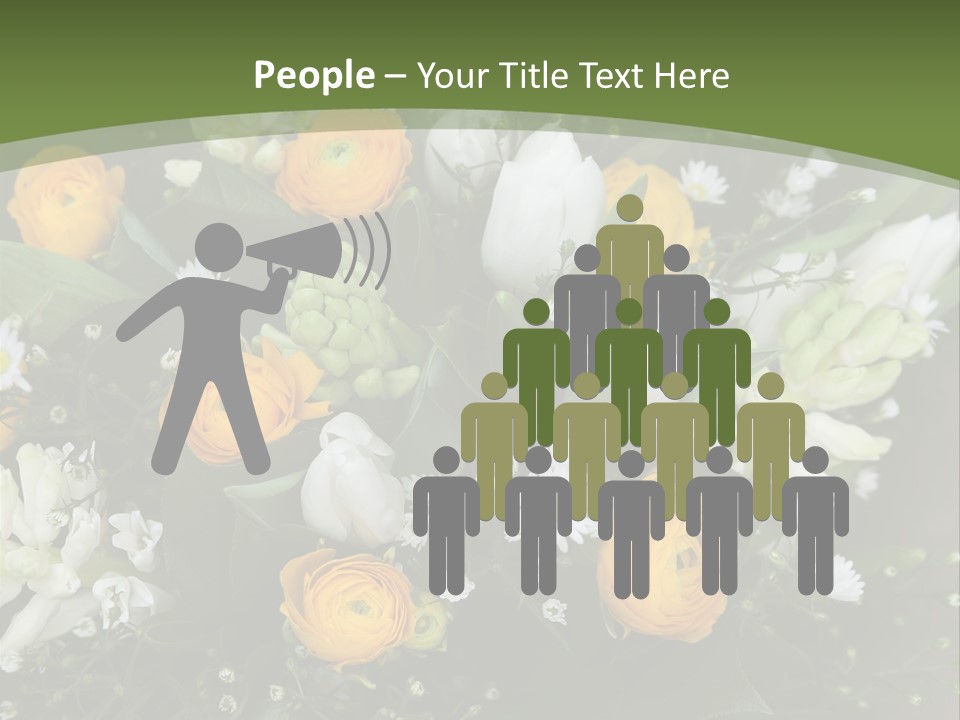 Garden Cart Jonquil PowerPoint Template