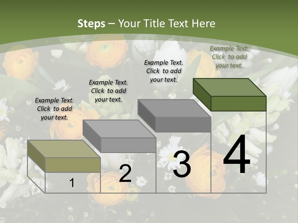 Garden Cart Jonquil PowerPoint Template