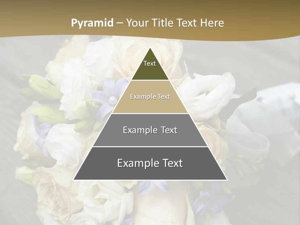 Happiness Elegance Nosegay PowerPoint Template