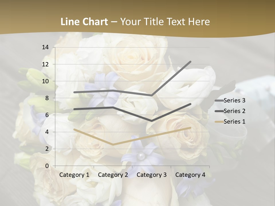 Happiness Elegance Nosegay PowerPoint Template