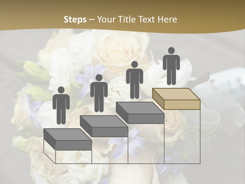 Happiness Elegance Nosegay PowerPoint Template