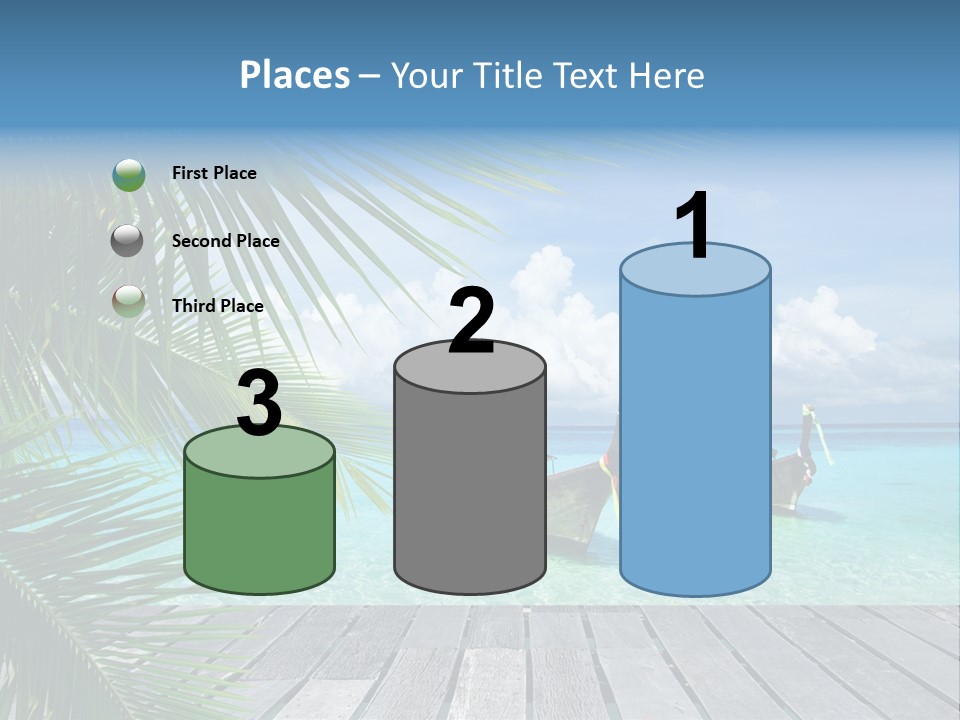 Bay Tropical Sunny PowerPoint Template