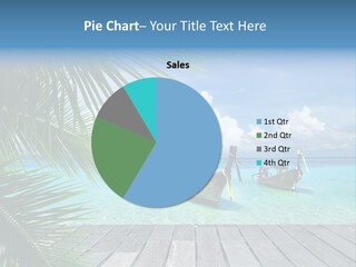 Bay Tropical Sunny PowerPoint Template