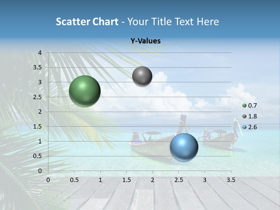 Bay Tropical Sunny PowerPoint Template