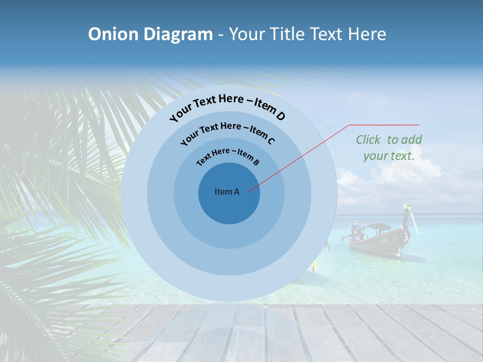 Bay Tropical Sunny PowerPoint Template