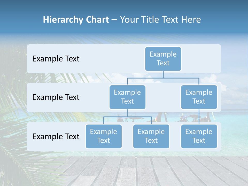 Bay Tropical Sunny PowerPoint Template