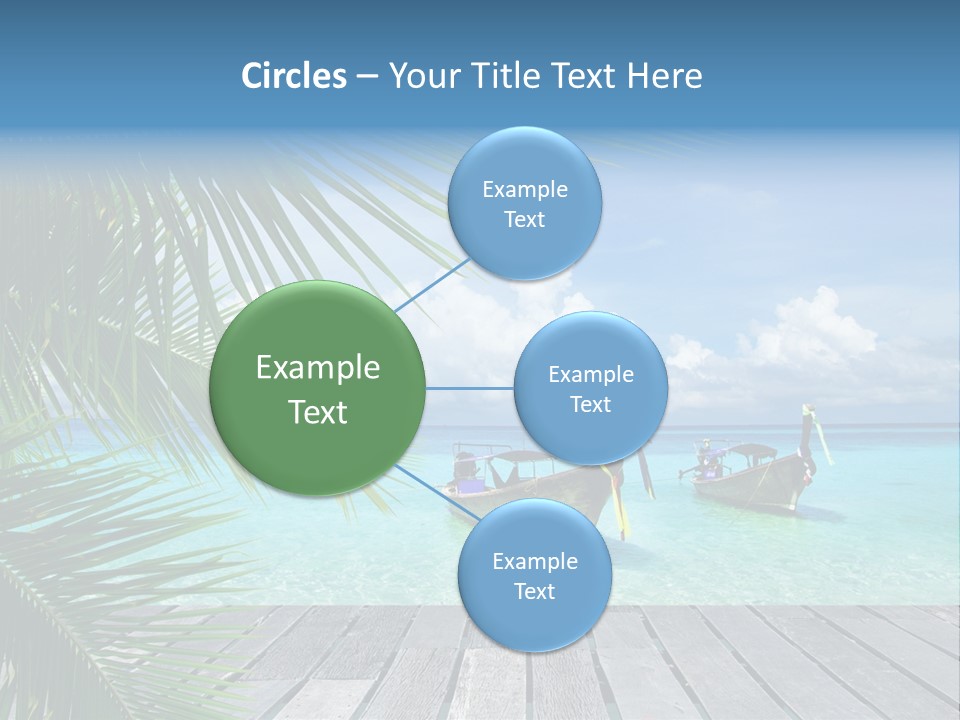 Bay Tropical Sunny PowerPoint Template