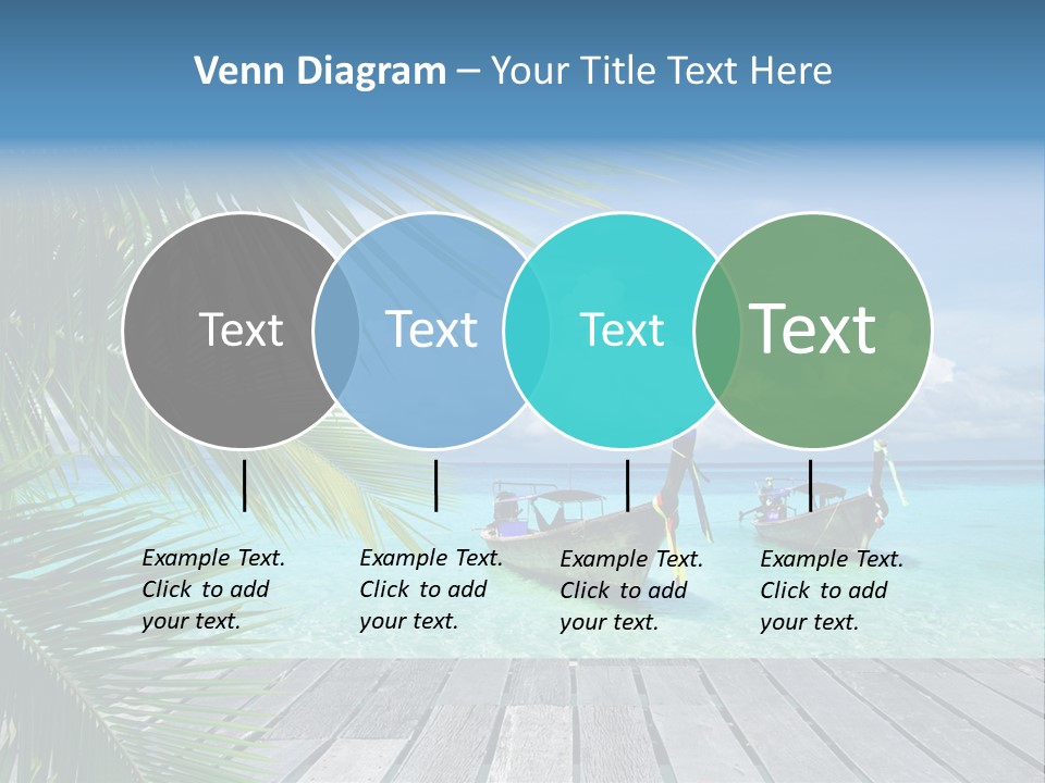 Bay Tropical Sunny PowerPoint Template