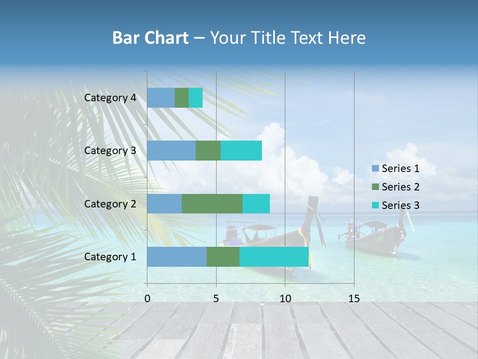 Bay Tropical Sunny PowerPoint Template