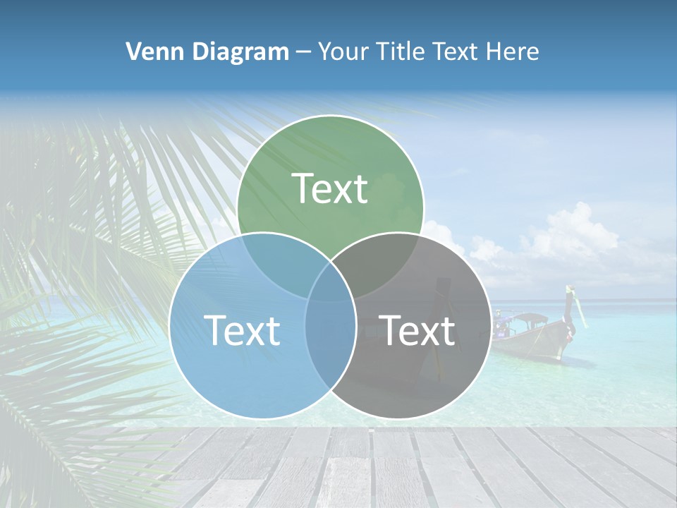 Bay Tropical Sunny PowerPoint Template