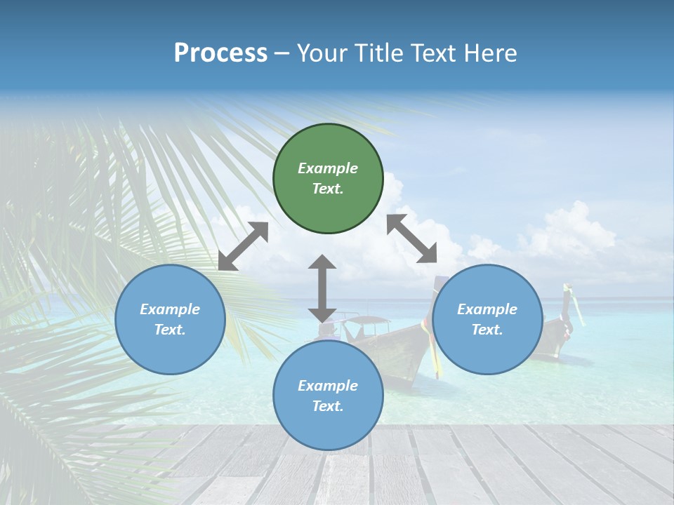 Bay Tropical Sunny PowerPoint Template
