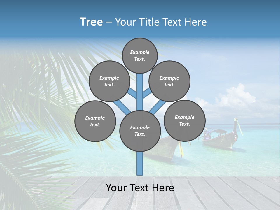 Bay Tropical Sunny PowerPoint Template