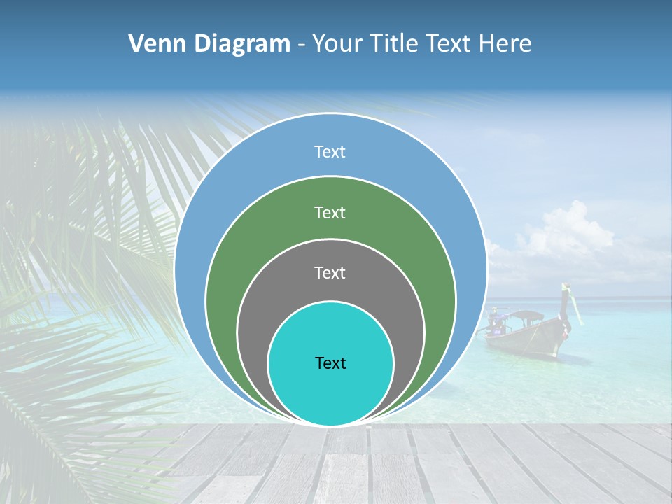 Bay Tropical Sunny PowerPoint Template