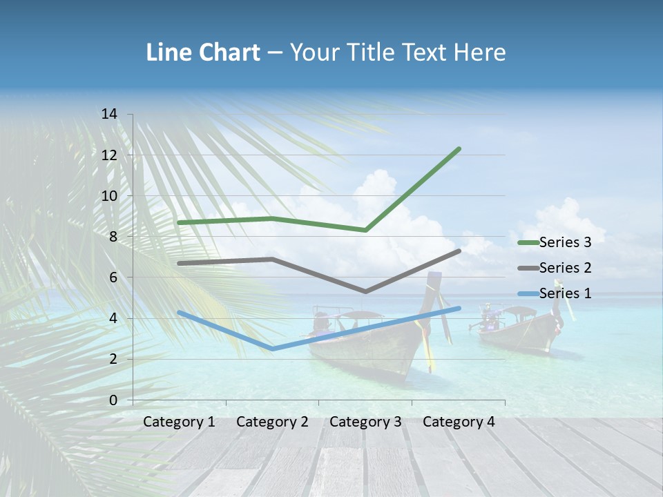 Bay Tropical Sunny PowerPoint Template