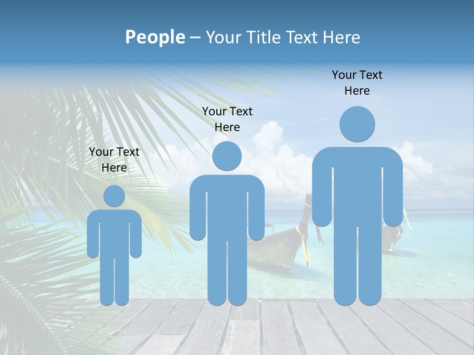 Bay Tropical Sunny PowerPoint Template