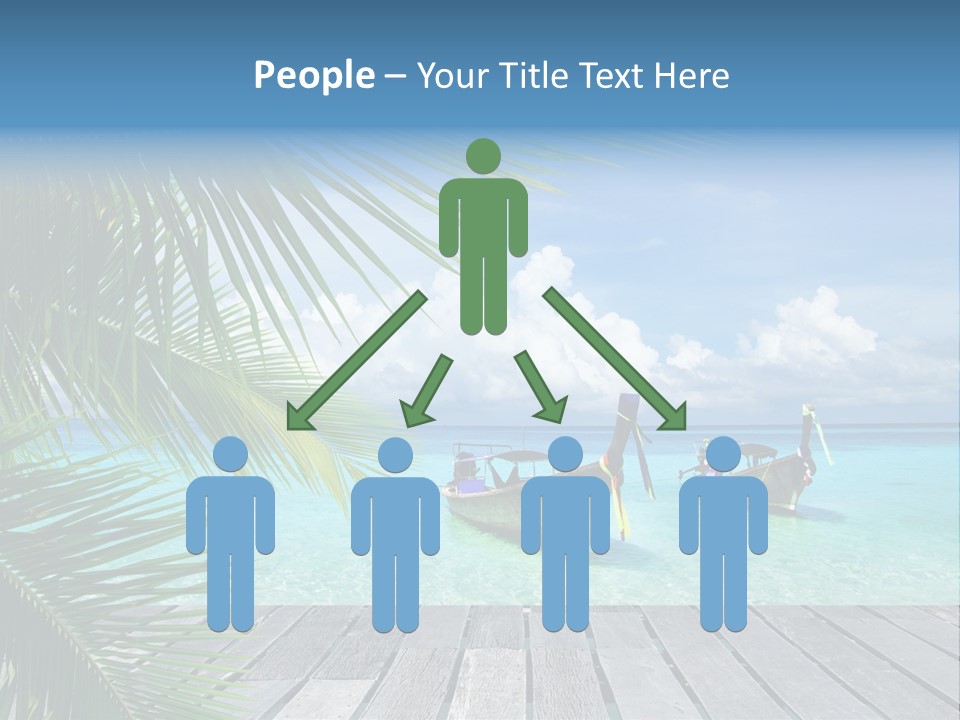 Bay Tropical Sunny PowerPoint Template